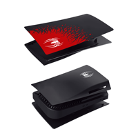 Pour PS5, nouveaux designs, remplacement de la coque en plastique ABS, boîtier de protection pour console Playstation 5, design personnalisé