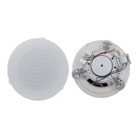 Nouveau produit Haut-parleurs de plafond blancs 6 Watts Woofer de 4 pouces pour salle de bain cuisine salon bureau maison