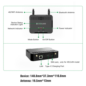 ניטור מקפיא חיישן רב טמפרטורה ניטור 4 גרם iot lora שער - Product Image 6