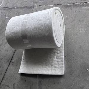 Manta de Fibra Cerámica Resistente a Altas Temperaturas, Lámina de Aluminio Ignífuga, Alfombrilla Ignífuga para Aislamiento de Estufas - Product Image 6