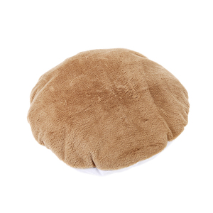 Peppy Buddies New Design Fresh Dual-use Triangle Semi-Closed Coral Fleece Breathable Sustainable All Seasons Pet House Cat <b>Bed</b> - Product Image 4