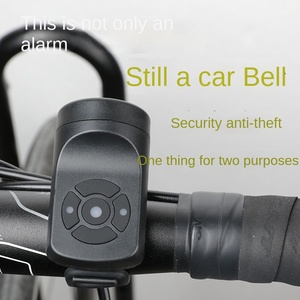 Bocina eléctrica para <span class=keywords><strong>bicicleta</strong></span>, recargable por USB, 120 decibeles, para motocicleta, ciclismo de montaña, <span class=keywords><strong>alarma</strong></span> antirrobo, accesorios para <span class=keywords><strong>bicicleta</strong></span> - Product Image 3