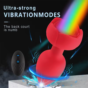 Vendita calda all'ingrosso <span class=keywords><strong>Cam</strong></span> Anal Plug USB ricarica telescopica Anus spina grande telecomando massaggio prostatico per 18 + uomini donne Gay - Product Image 3