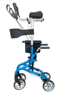 Meilleures ventes Rollator vertical léger en aluminium avec bras rembourré TRA01C Rouge - Product Image 4
