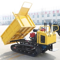 Selbstladender Mini-Dumper Kleiner Berg-Raupenlader mit Dieselmotor, Mini-Kipper, Muldenkipper zum Verkauf, Fabrikpreis