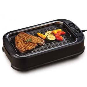 <strong>Multifunction</strong> Tabletop <strong>Electric</strong> BBQ <strong>Grill</strong> Meat and Vegetable Barbecue <strong>Grill</strong> - Product Image 4