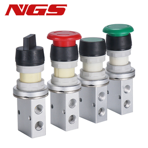 S3pl s3pp s3pm s3pf s3hs-M5/06/08 s3b s3l s3r S3V-M5/06/08 2 vị trí 3 cách khí nén Van cơ khí sản phẩm Bộ phận khí nén - Product Image 2