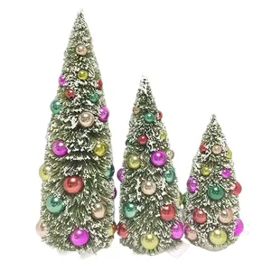 Christmas Tree Small With Balls From Shenzhen Factory Directly