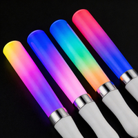 Nouveauté : Bâton lumineux LED multicolore pour supporter lors des événements, avec logo personnalisé, bâton lumineux pour fans