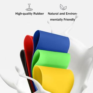 Multicolor TPE Resistance Loop Bands Pilates Ring for Yoga Stretching Hip Leg Strength Training Recovery Dance Customizable - Product Image 4