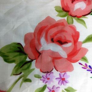 Bán Buôn 60gsm 100% Tinh Khiết Linen Ramie Vải Hoa Lớn Mô Hình In Ấn Dệt Kỹ Thuật Cho Dresses Nhà Hàng Dệt May" - Product Image 4