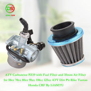 Kit carburateur PZ19 Hondaa <span class=keywords><strong>CRF</strong></span> 70cc 80cc <span class=keywords><strong>90cc</strong></span> 110cc 125cc 35mm filtre à air ATV Dirt Pit Bike ATV carburateur avec filtre à carburant - Product Image 3