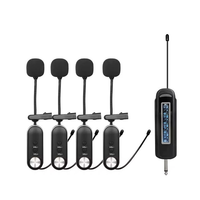 Wholesale Speech Long Range Cordless Microphone Interview Recording Lavalier UHF Teaching Wireless Microphone
