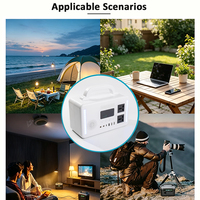 Station d'alimentation portable d'urgence 300W, station d'alimentation portable de haute puissance pour situations d'urgence en extérieur, charge portable