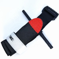 Opération à une main Premiers soins d'urgence en plein air Sauvetage de la vie Contrôle de l'hémorragie Tourniquet tournant Sangle à crochet et boucle