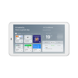 Oem ODM 12V điều hòa không khí điện Bảng điều khiển 5.5inch 10inch Android tường Bảng điều chỉnh RJ45 RJ12 RS485 PoE hiển thị - Product Image 2
