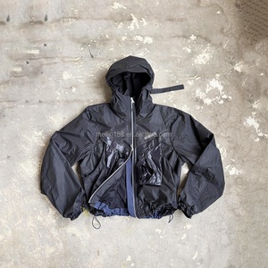 OEM Custom Windbreaker Nylon <b>Zip</b> <b>up</b> <b>Jackets</b> for Men Outdoor Wear Camouflage Design High Quality Waterproof Windbreaker <b>Jacket</b> - Product Image 5