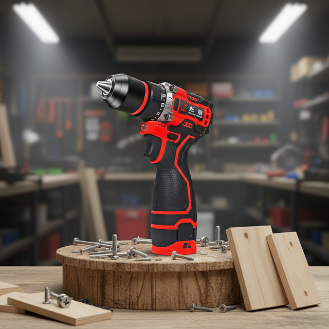 Powerful 16.8v Cordless Drill Set with Battery and Charger for Home Repair DIY Drilling and Screw Driving Tasks