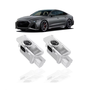 Nouveau projecteur LED 12V haute luminosité pour <span class=keywords><strong>logo</strong></span> de voiture, éclairage de bienvenue de porte, installation facile pour <span class=keywords><strong>Audi</strong></span> 2025 - Product Image 2