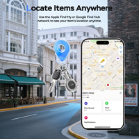 Traceur intelligent MiLi Anti-perte Multitools Duo avec fonction Localiser, Alarme de localisation, pour enfants, en plastique, mini
