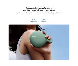 Pour haut-parleur essentiel, sans microphone intégré, sans éclairage LED, chargement USB, étanche IPX-6, pour application de commande vocale - Product Image 5