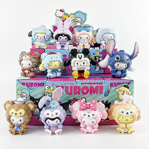 Kuromi PVC Blind Box Doll Japan Animation Source Figura coleccionable Mystery Gift <span class=keywords><strong>Melody</strong></span>'s Gacha Máquina expendedora para juguete - Product Image 1