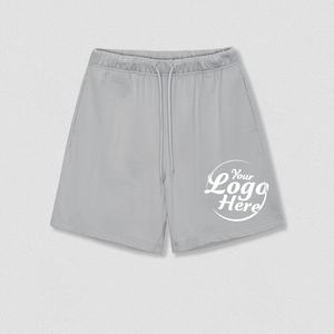 Short en coton surdimensionné pour homme 380G Matériau épais Couleur terre Style Streetwear Short pour homme de haute qualité - Product Image 5