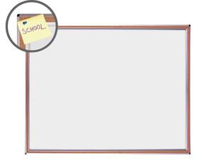 2-en-1 <span class=keywords><strong>de</strong></span> marco <span class=keywords><strong>de</strong></span> aluminio magnético aviso <span class=keywords><strong>pizarra</strong></span> con corcho - Product Image 4