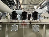 Transformateur de distribution YAWEI IEC60076 norme ISO certifié CE 110kV/35 3 phases double bobine 15mva 20mva transformateur de puissance