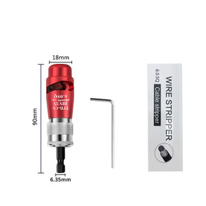 Industrial Electric <strong>Wire</strong> Stripper Set Multifunctional Cutter Crimper <strong>Measurement</strong> <strong>Tool</strong> Automatic Adjusting Quick for Building - Product Image 2