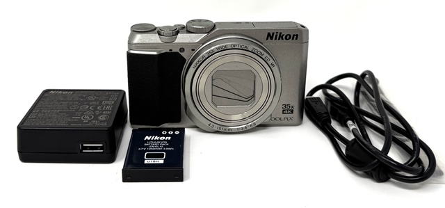 Used COOLPIX A900 Digital Camera-Full HD (1920x1080) Electronic Image Stabilization (Silver)