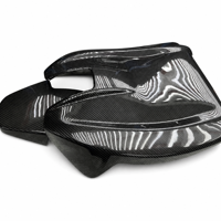 Couverture de dossier de siège en fibre de carbone pour G80 M3 G82 M4 F97 X3M F98 X4M, accessoires de modification intérieure de voiture