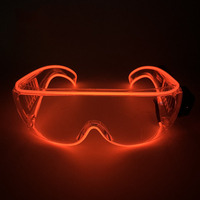 Veilleuse LED Les lunettes scintillent dans le noir et conviennent aux fêtes avec des hommes et des femmes Veilleuses néon Fournitures de fête