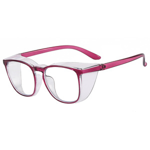 Gafas de seguridad antivaho Xsy con montura transparente, gafas protectoras azules para deportes. - Product Image 2