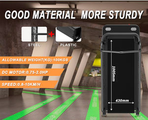 Alat Olahraga di Rumah dengan Layar LED Elektrik Nirkabel Pengukur Detak Jantung & Kalori Produk Hewan Peliharaan Treadmill Anjing Peralatan Latihan - Product Image 6