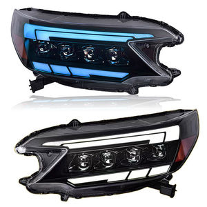 Faro Led con 4 lentes para Honda <span class=keywords><strong>CRV</strong></span> <span class=keywords><strong>2012</strong></span> 2013 2014, faro delantero de señal de giro, montaje de Faro de proyector - Product Image 4