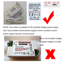 CE RoHS approuvé 3.3.7 V-24V 10A interrupteur de capteur tactile inductif LED contrôle de gradation co-capteurs de mouvement actifs pour lampes