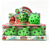 Jouet Squishy Géant en Forme d'Animal, Simulation Réaliste, en TPR Souple à Remontée Lente, Balle Anti-Stress à Presser, Décoration de Bureau Créative et Amusante, Jouet Fidget