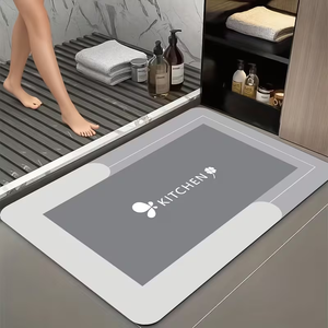 Nouveau tapis de bain super absorbant à séchage rapide, tapis de salle de bain antidérapant, paillasson d'entrée, tapis de toilette, tapis de bain antidérapant - Product Image 1