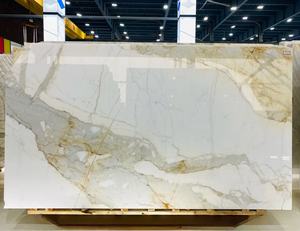 فاينز ذهبية كالاكاتا فريدة من نوعها إيطالية مصقول مقطوع بالحجم لمطبخ الفيلا والحمام الخارجي الداخلي المخصص - Product Image 3