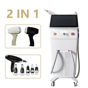 Láser de Diodo NdYag de 10600nm para Depilación Permanente, para Hombres y Mujeres, Rostro, Axilas, Cuerpo, Piernas, 2 en 1, Uso Comercial, Salón de Belleza, Spa, 2000W - Product Image 1