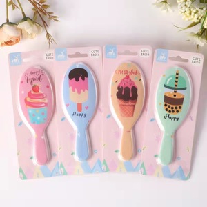 Brosse à cheveux pour bébé de 13 cm, motif de dessin animé, <span class=keywords><strong>licorne</strong></span>, sirène, peignes à cheveux pour enfants - Product Image 6