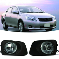 Juego de Faros Antiniebla LED para Toyota Corolla Axio Fielder NZE140 NZE141 2007 a 2011 con Marco y Línea de Grupo