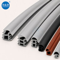 Bande d'étanchéité inférieure de porte en caoutchouc PVC Offre Spéciale pour rainure de cadre de fenêtre de porte en bois scellée