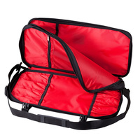 Étui à couteaux de chef professionnel à fermeture éclair unique 17 poches en polyester durable avec logo personnalisé pour les voyages et l'extérieur