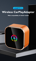 Adaptateur sans fil CarPlay orange pour CarPlay et Android, dongle plug-and-play, conversion facile, installation simple, nouveau style 2026