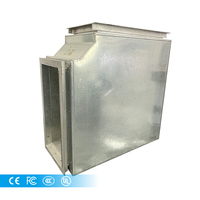 Haute qualité Tube Style acier inoxydable soudage Air silencieux vanne pneumatique extrémité plate silencieux d'échappement usine Ventilation ventilateur pièces