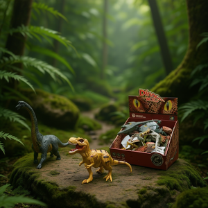Dinosaur World - Juego de 12 Figuras de Dinosaurios de Plástico de 15 cm, Educativas, para Niños de 3 a 6 Años - Product Image 3