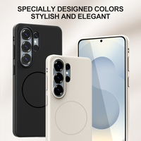Étui de téléphone en TPU souple mat antichoc à la mode personnalisé en usine avec aimant pour Samsung S26 Ultra S26 PRO