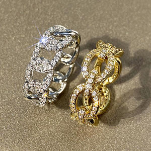 T0065 Anello di Lusso da Donna in Oro Giallo con Diamante Taglio Brillante Rotondo Colore H Naturale per Uso Quotidiano - Product Image 6